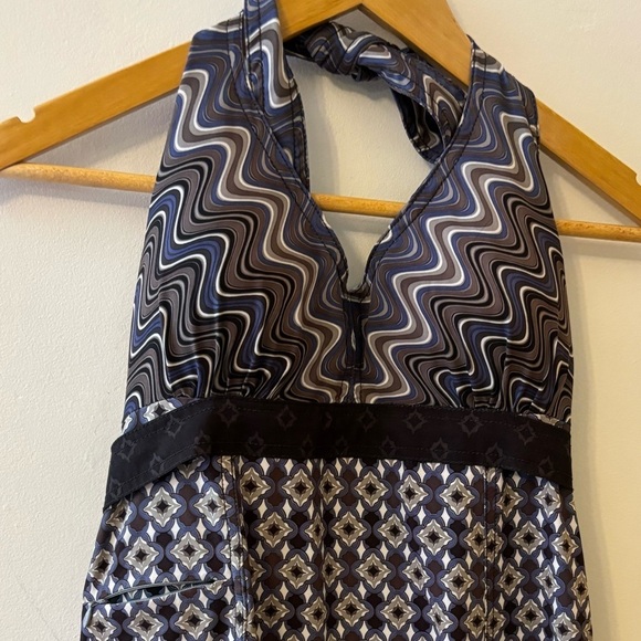 Athleta Multi Patterned Halter Exercise Dress - Picture 6 of 9